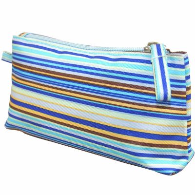 Small Striped Toilet Pouch